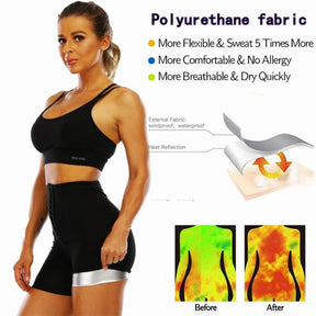 Women's Abdomen Control Hip-Lifting Sauna Pants