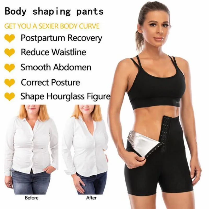 Women's Abdomen Control Hip-Lifting Sauna Pants