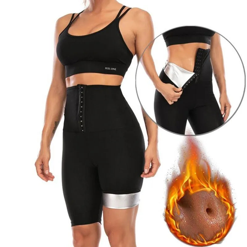 Women's Abdomen Control Hip-Lifting Sauna Pants