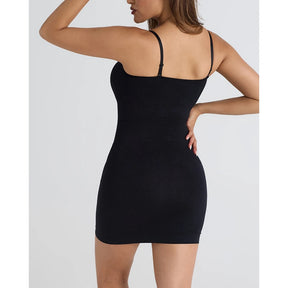 Sexy Adjustable Spaghetti Strap Bodycon Dress