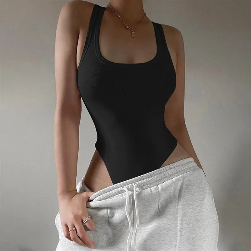 NEW Sleeveless Knit Bodysuit